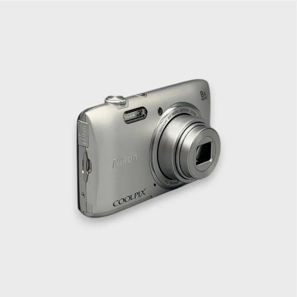 Nikon Coolpix S3600 Digital Camera | 20.1MP | Silver